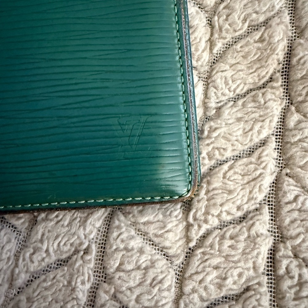 Louis Vuitton Epi Leather Pocket Organizer - Vintage Borneo Green - RARE - Picture 2 of 6